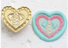 Cargar imagen en el visor de la galería, Cabezal en forma de corazón