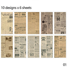 Cargar imagen en el visor de la galería, Papel antiguo vintage