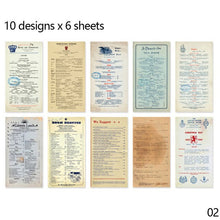 Cargar imagen en el visor de la galería, Papel antiguo vintage