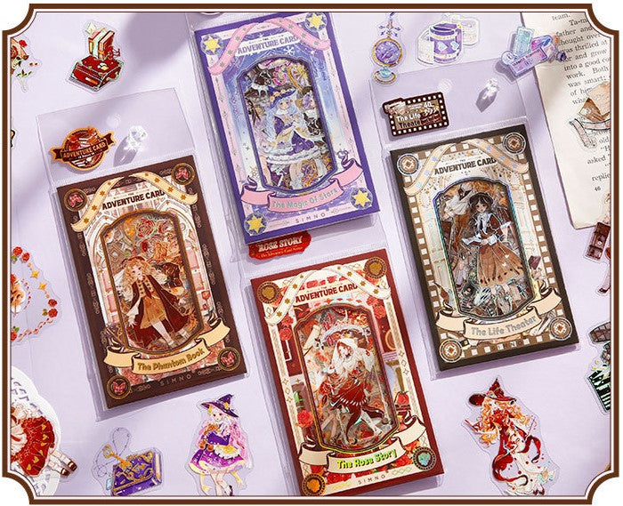 Stickers Adventure Card