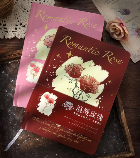 Cuaderno romantic rose