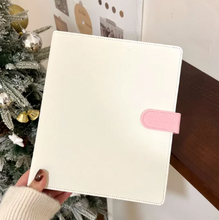 Cargar imagen en el visor de la galería, Binder macaron blanco
