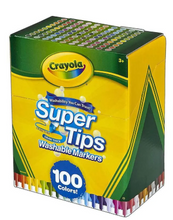 Cargar imagen en el visor de la galería, Crayola Supertips de 100
