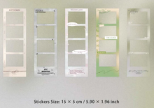 Cargar imagen en el visor de la galería, Stickers film largo
