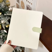 Cargar imagen en el visor de la galería, Binder macaron blanco
