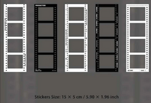 Cargar imagen en el visor de la galería, Stickers film largo
