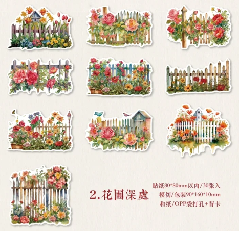 Stickers de jardín