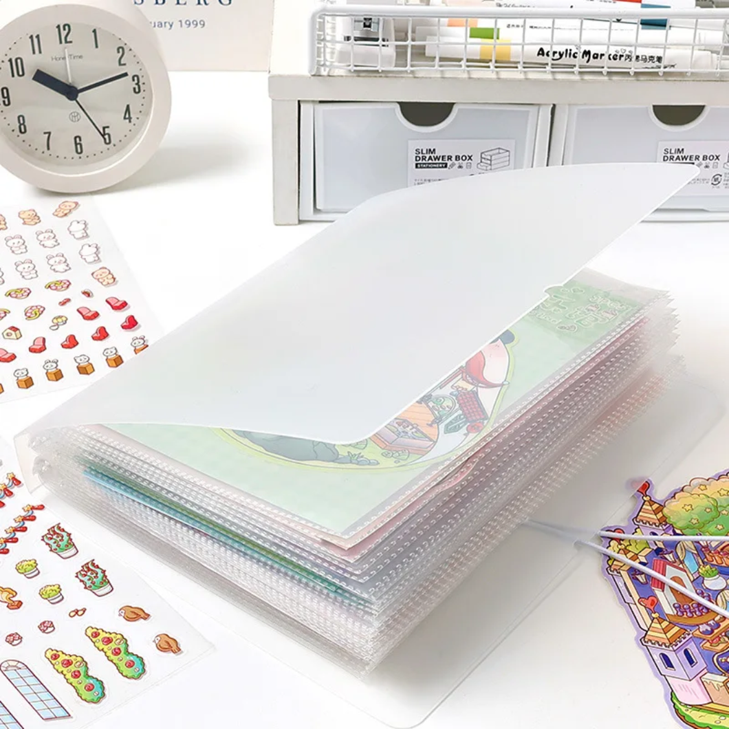 Binder para stickers