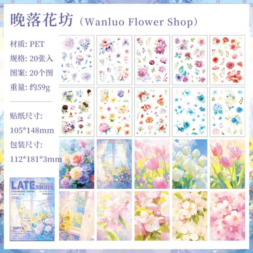Stickers flowers