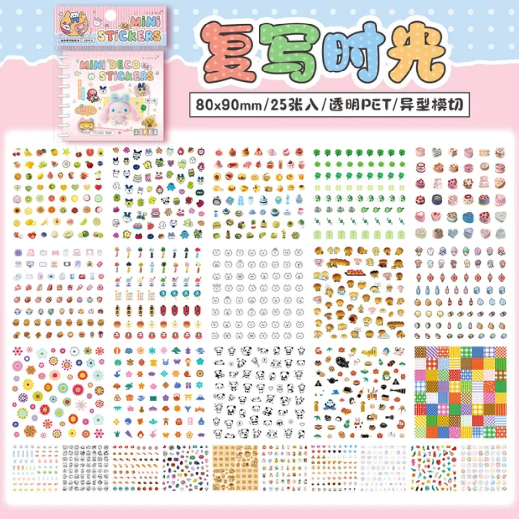 Mini deco stickers