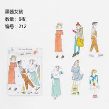 Cargar imagen en el visor de la galería, Stickers chicas
