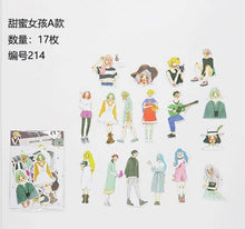 Cargar imagen en el visor de la galería, Stickers chicas
