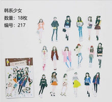 Cargar imagen en el visor de la galería, Stickers chicas
