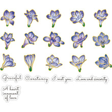 Cargar imagen en el visor de la galería, Sticker flower foil
