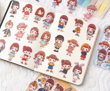Cargar imagen en el visor de la galería, Stickers Cute Girl
