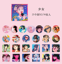 Cargar imagen en el visor de la galería, Stickers tipo anime
