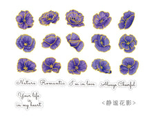 Cargar imagen en el visor de la galería, Sticker flower foil
