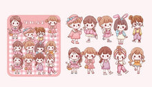 Cargar imagen en el visor de la galería, Stickers Cute Girl
