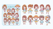 Cargar imagen en el visor de la galería, Stickers Cute Girl
