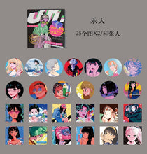 Cargar imagen en el visor de la galería, Stickers tipo anime
