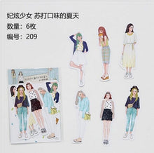 Cargar imagen en el visor de la galería, Stickers chicas
