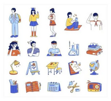 Cargar imagen en el visor de la galería, Sticker Character Cute
